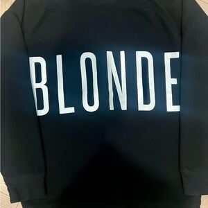 Brunette The Label Black Crew Neck Sweater